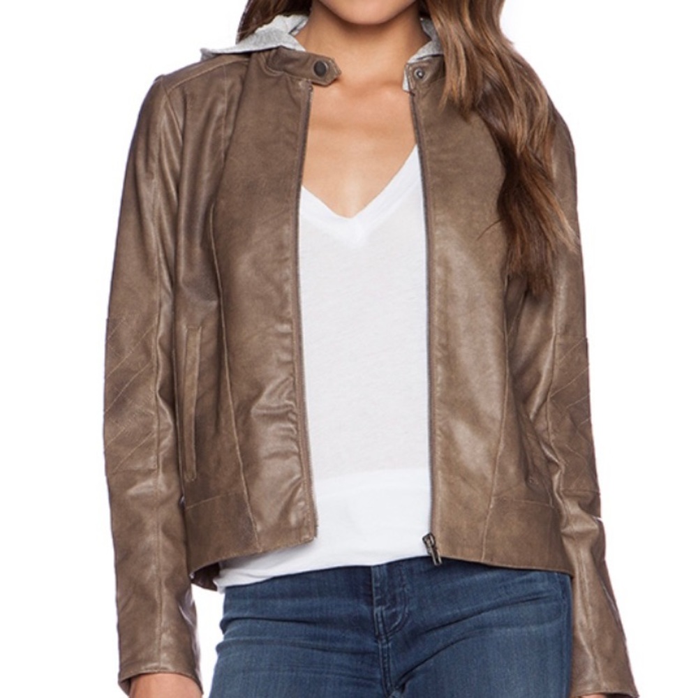 Jack Motorcycle Jacket with Removable Hood